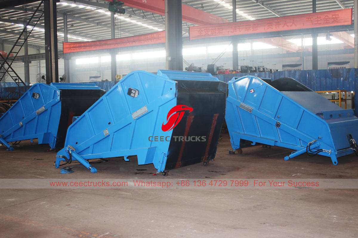 waste compactor superstructure