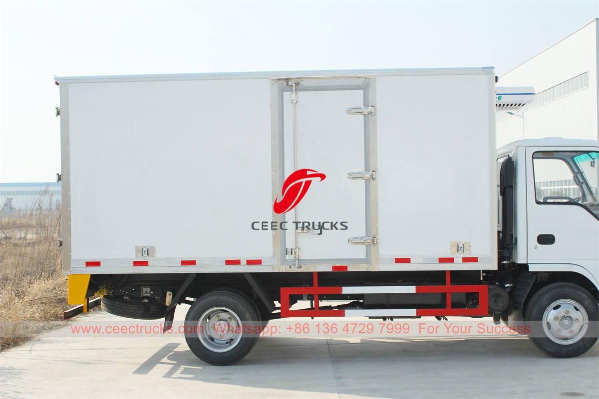 ISUZU freezer box truck