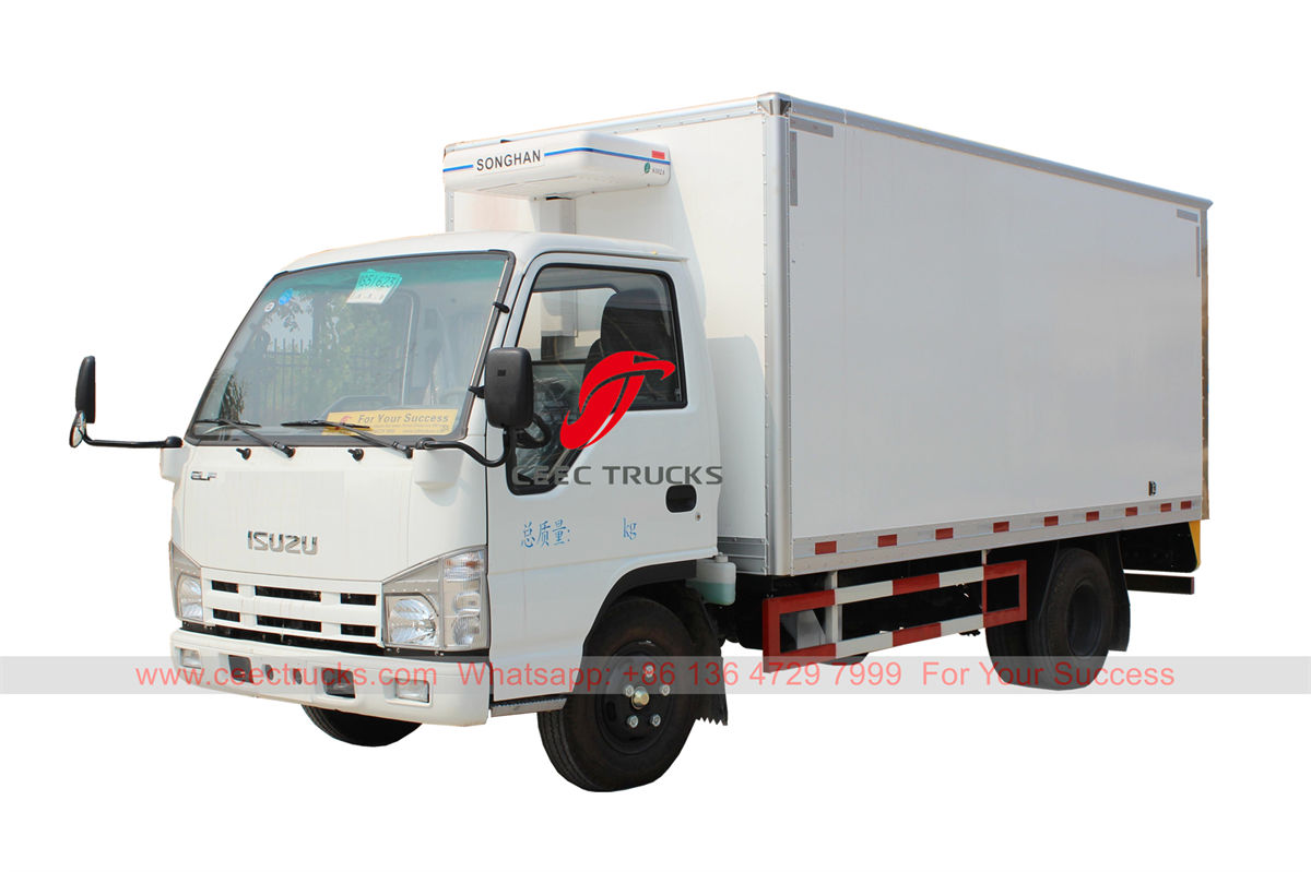 ISUZU small refrigerated box truck