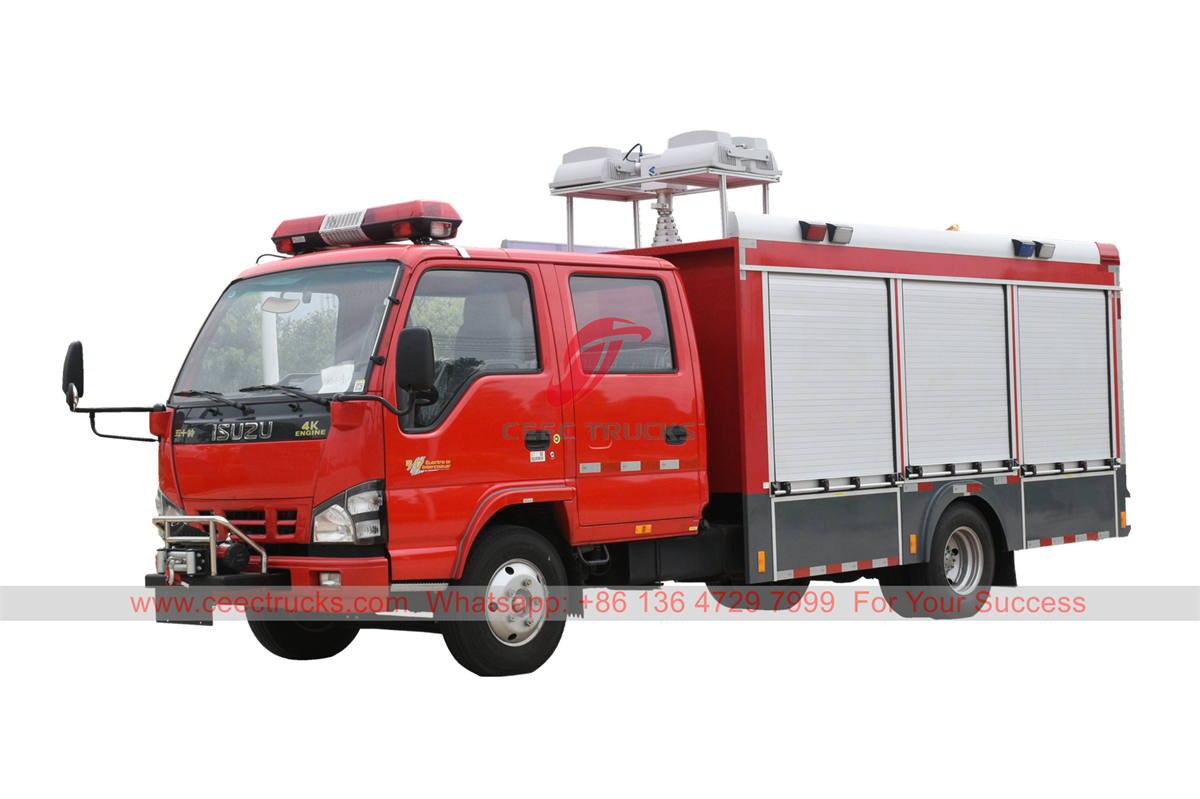 ISUZU rescue fire engine