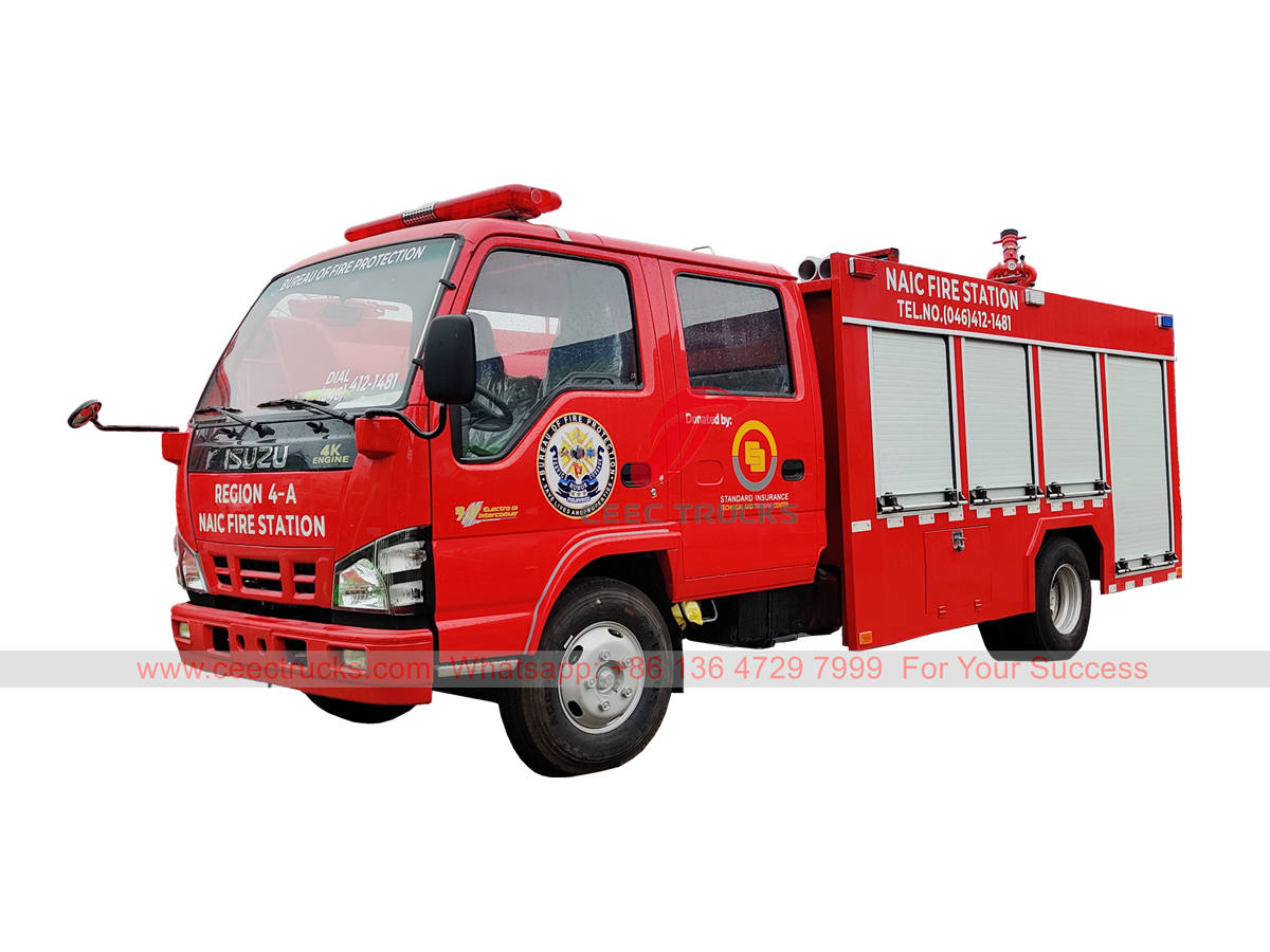 ISUZU 2000 liters fire truck