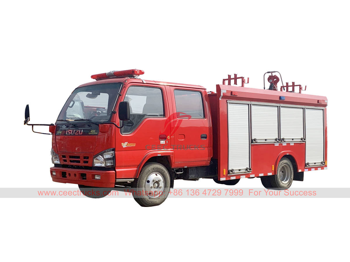 ISUZU NKR fire engine for sale