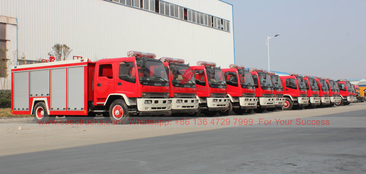 ISUZU fire truck manufacturer
