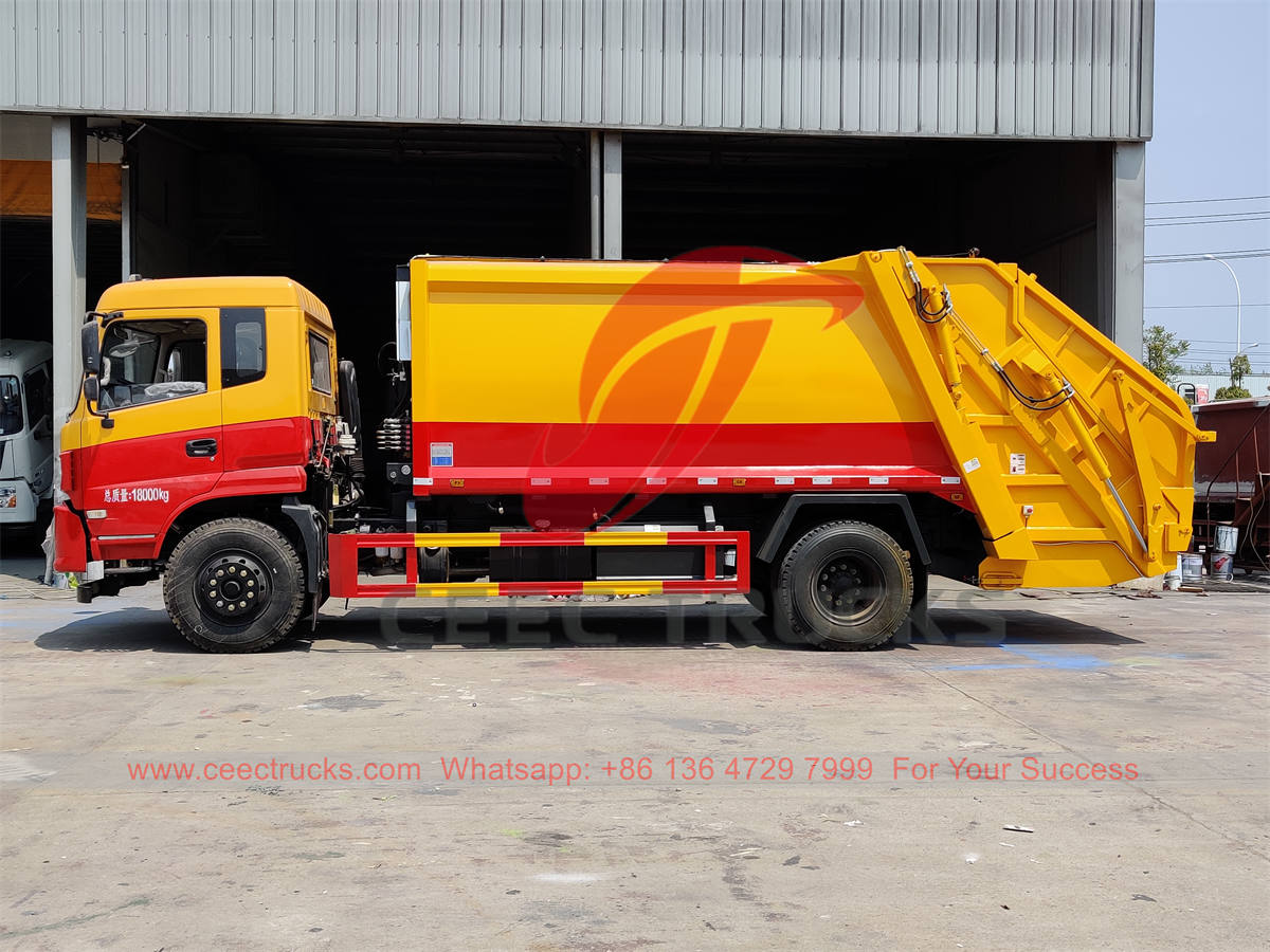 Camion compacteur de déchets Dongfeng à vendre