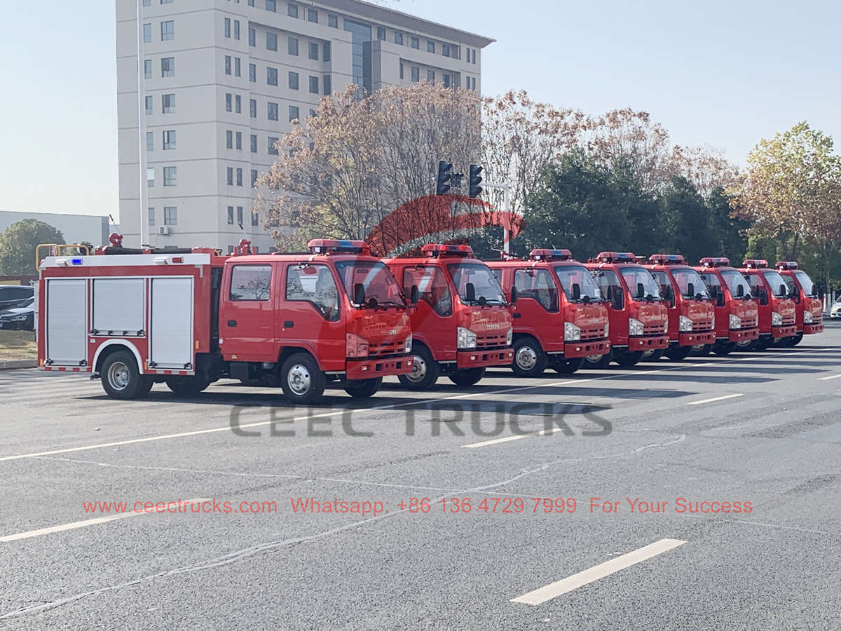 Moteur de pompiers à eau ISUZU 1,5 tonnes à vendre
