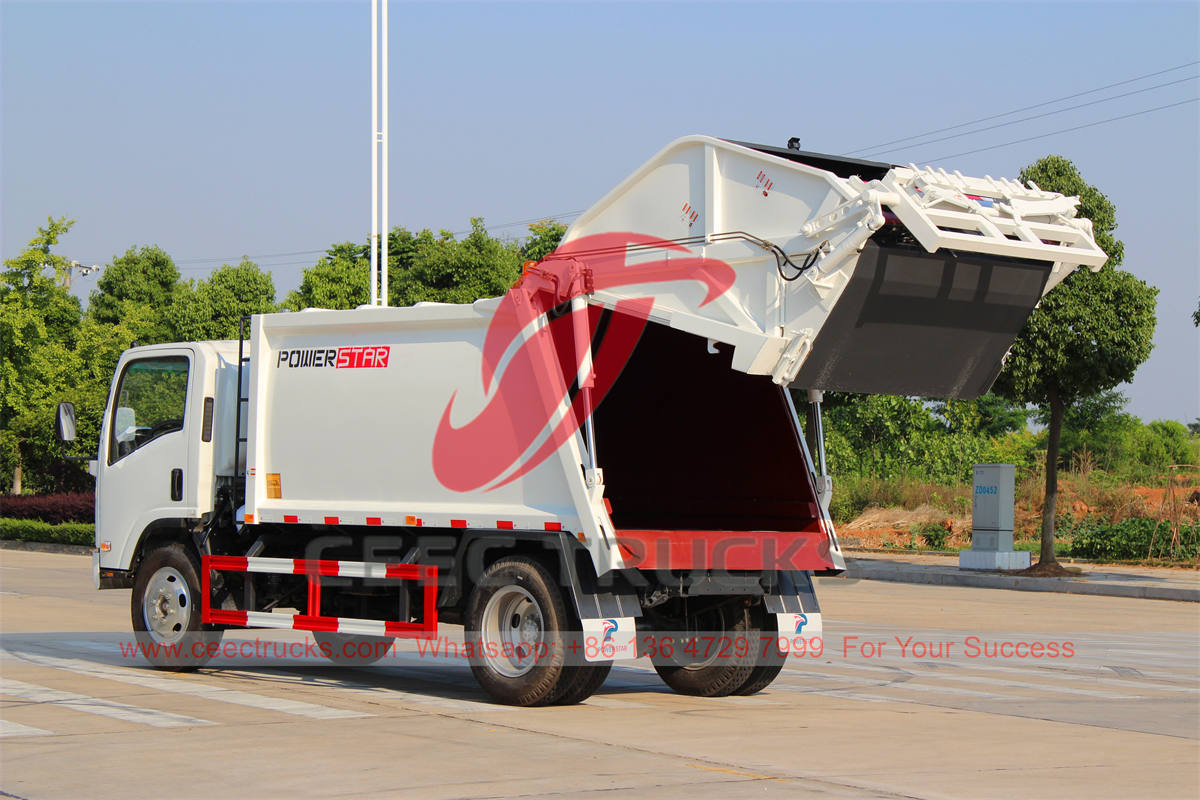 Fabricant et fournisseur du camion compacteur de déchets ISUZU