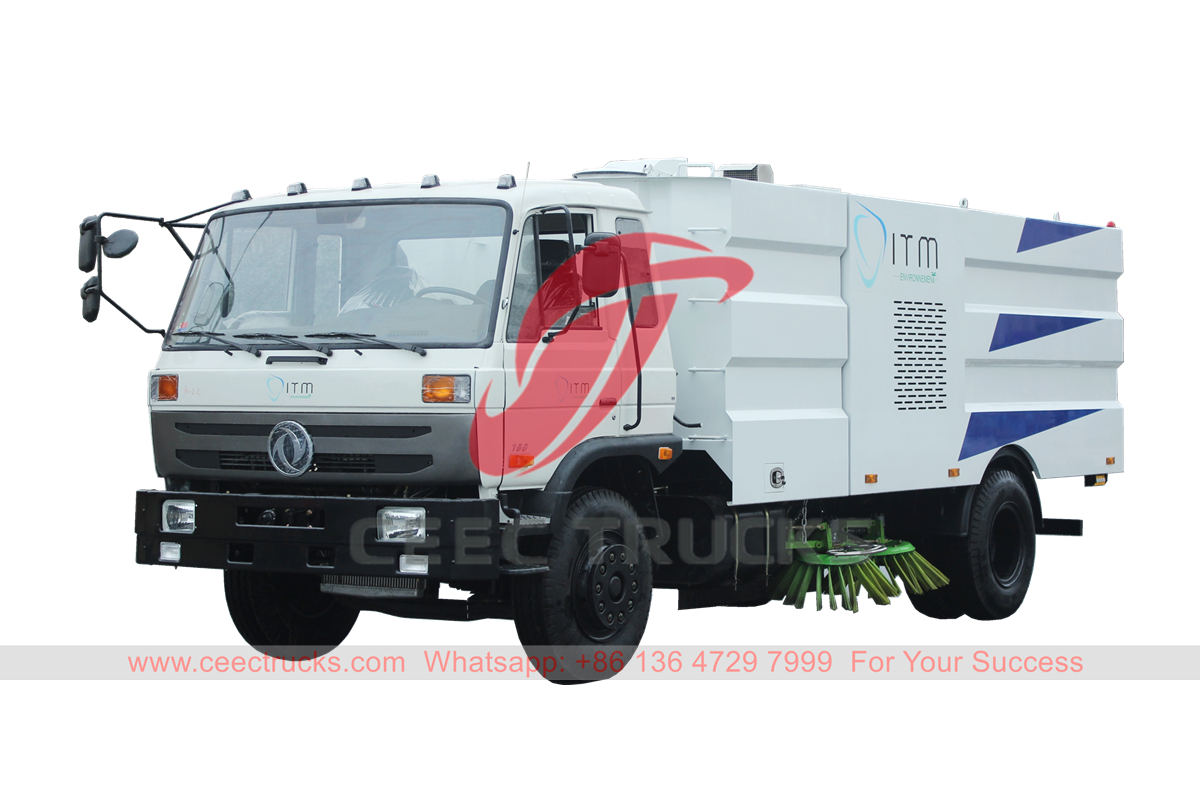 Dongfeng road sweeping truck for sale