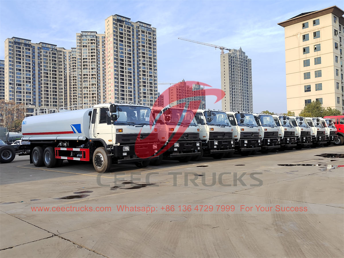 Camion-citerne d'eau potable Dongfeng 16 CBM