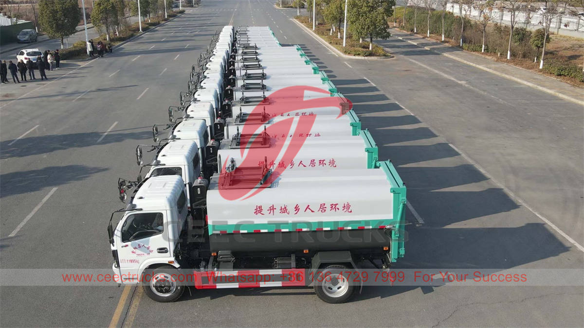 Camions de collecte des ordures Dongfeng