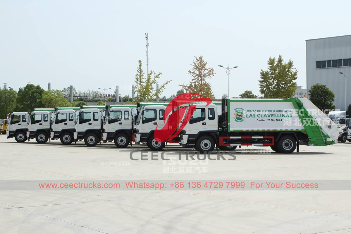 Fabricant et exportateur de camion compacteur de déchets en Chine