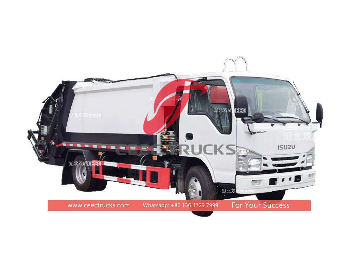 Nouveau camion compacteur de déchets ISUZU 4 × 2 en vente