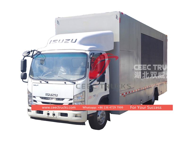 Camion d'exposition mobile ISUZU Led