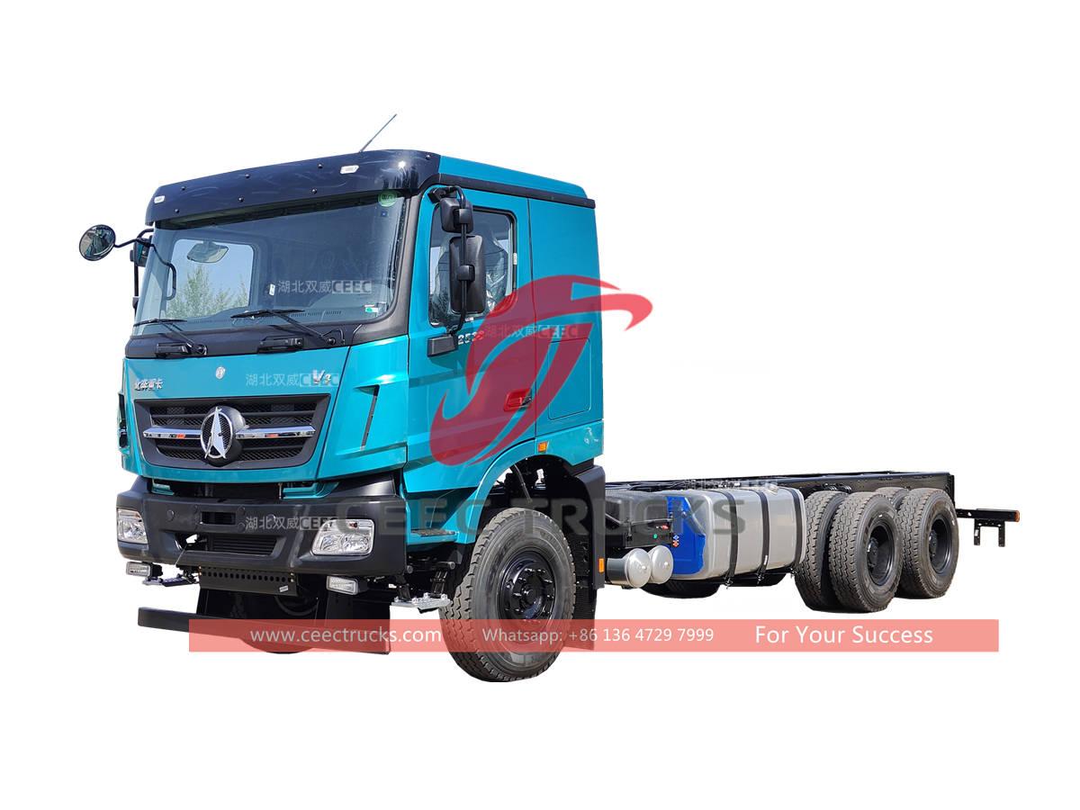 Châssis Beiben V3 6 × 4 380HP pour camion cargo