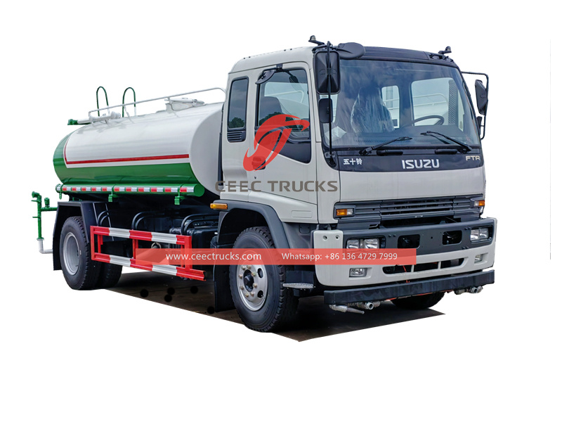 Camion-citerne d'eau ISUZU FTR 12 000L au Vietnam