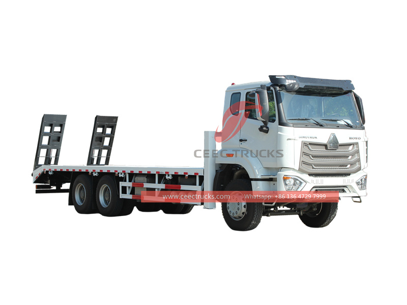 Camion de transport à plateau Howo de 30 tonnes