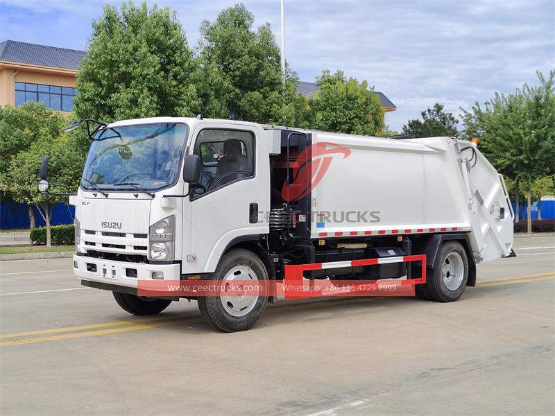 ISUZU NPR 8CBM garbage compactor truck