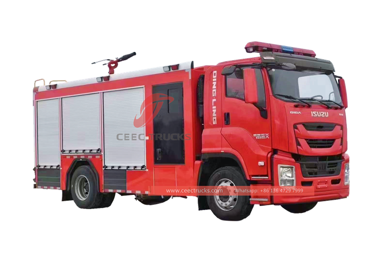 Camion de lutte contre l'incendie ISUZU GIGA 8 000L