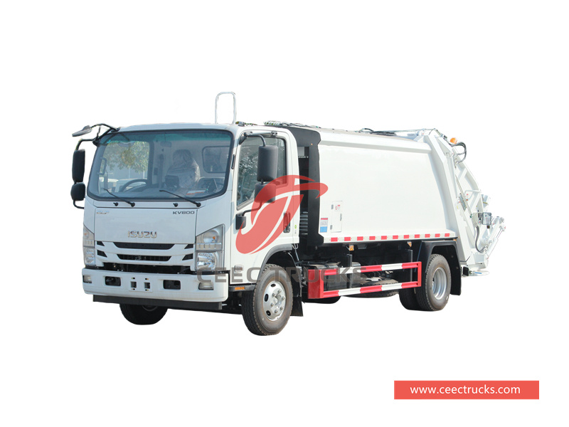 camion compacteur d'ordures philippin isuzu