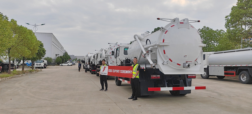 5 unités de camions exportées vers le port maritime de Djibouti