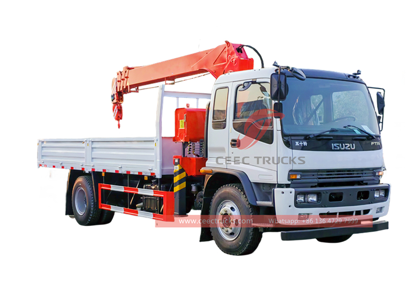 Camion grue télescopique Isuzu FTR