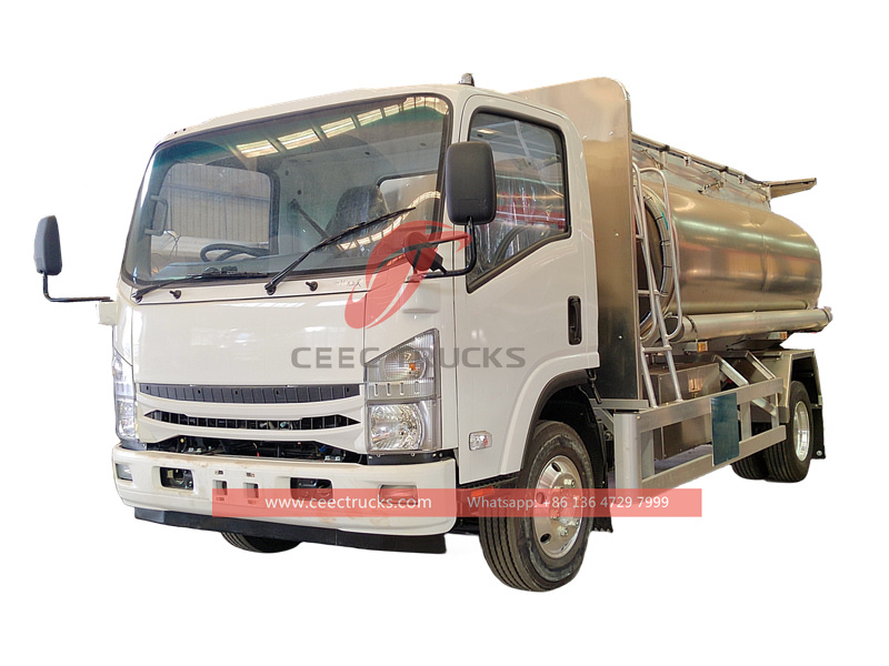 Camion-citerne de transfert de carburant RHD ISUZU