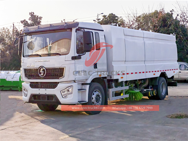 Camion balayeuse Shacman 9000L