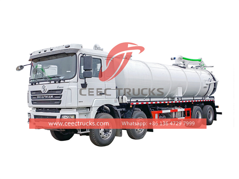 Camion suceur de ravin Shacman F3000