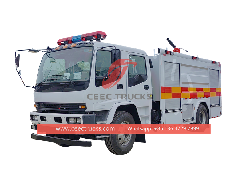 Camion de lutte contre l'incendie Isuzu FTR 8CBM