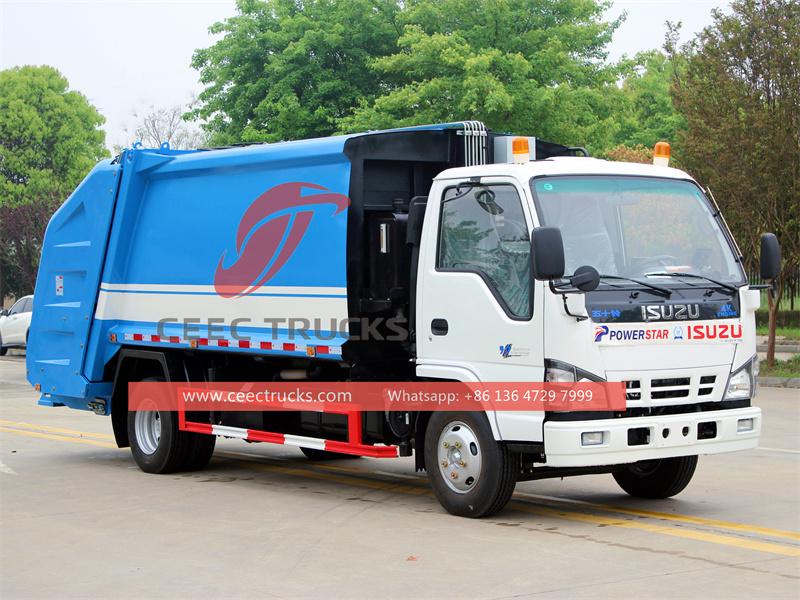 ISUZU NKR 6CBM garbage compactor