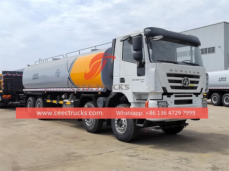 Iveco 8x4 water tank truck