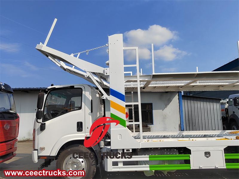 Isuzu double deck vehicle transporter