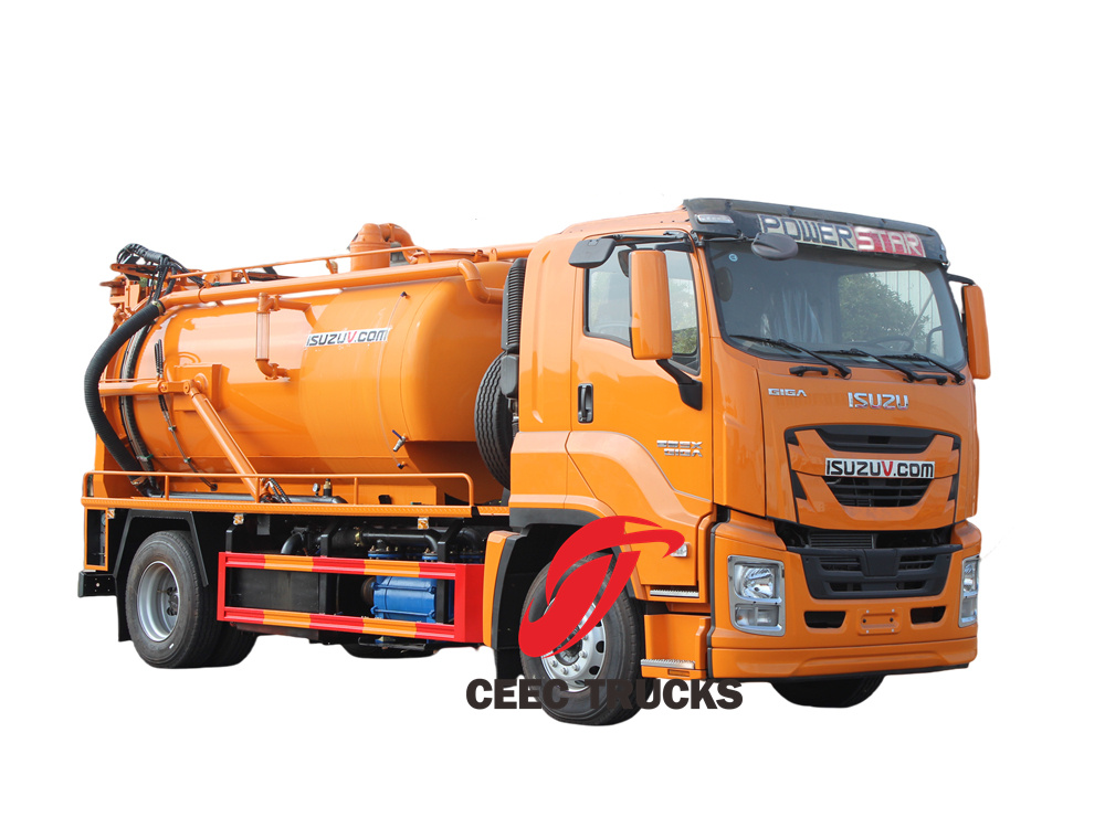 Isuzu VC61 Hydro Jetting Drain Cleaning truck 