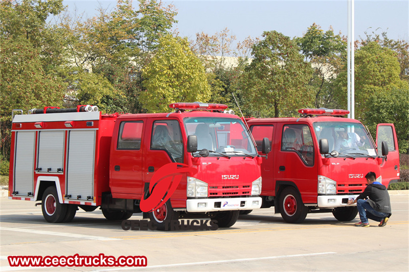  Isuzu ELF mini fire fighting truck