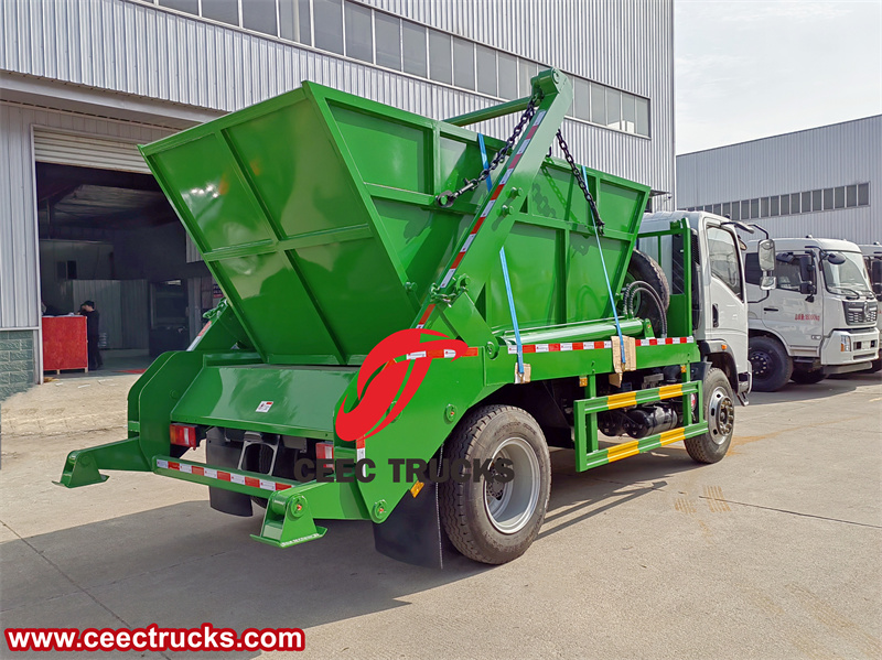 Howo 8cbm skip loader truck