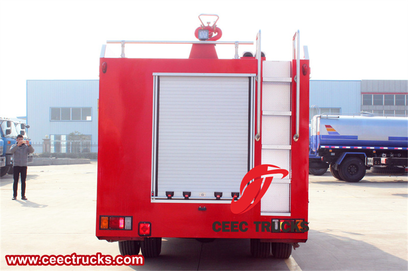  Isuzu 700P water tender fire truck