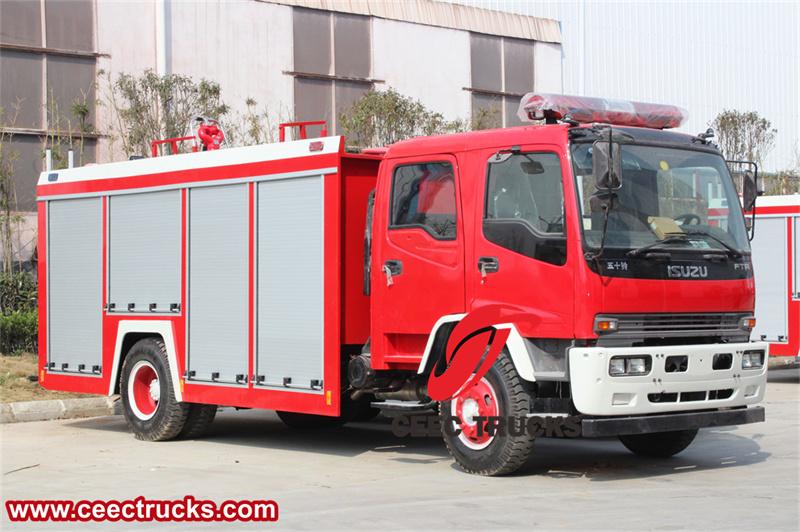 Isuzu FTR fire truck