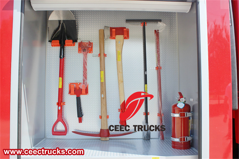 Fire wrench, fire axe, pickaxe, shovelï¼Œfire extinguisher