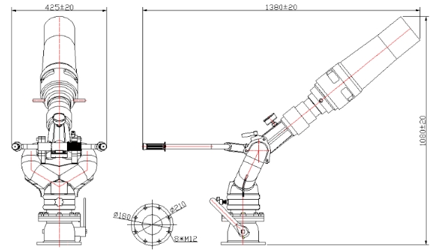 PL8/48 fire monitor