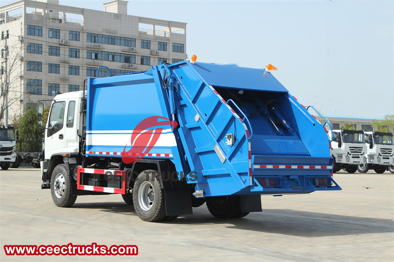 Isuzu F-series rear loader truck