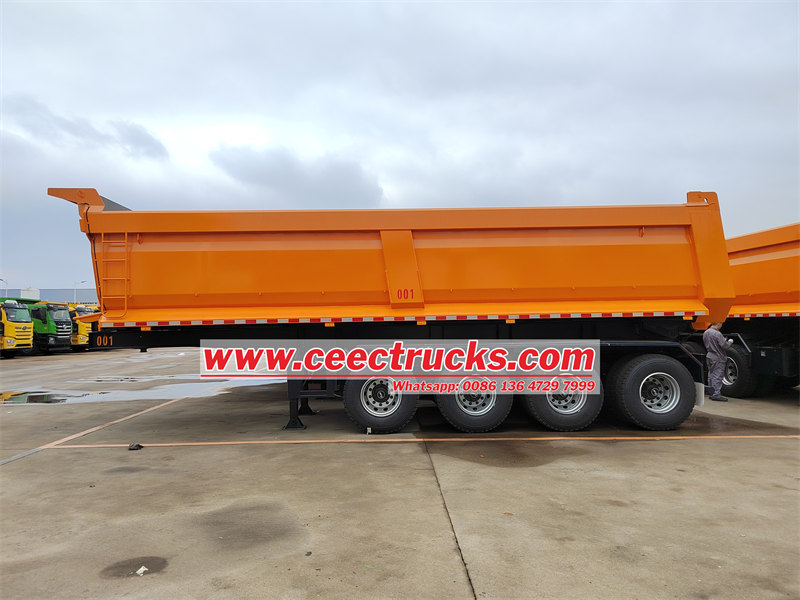 4 axle tipper trailer for sale