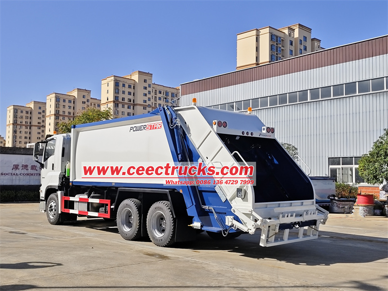 ISUZU GIGA 6X4 garbage compactor truck