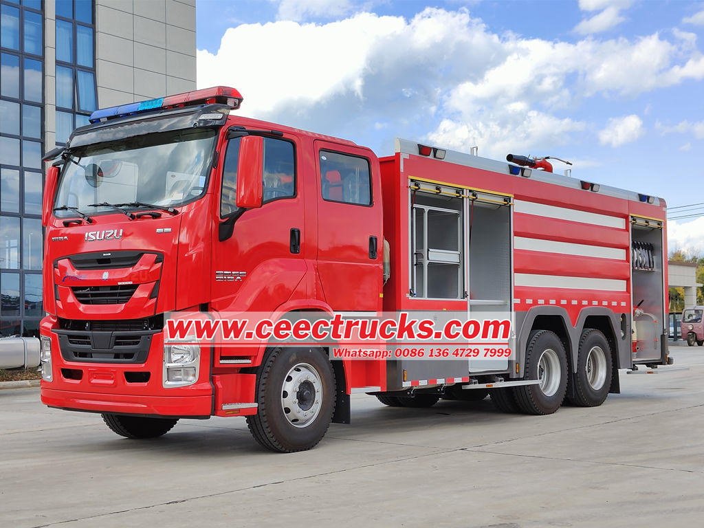 ISUZU GIGA 10 wheeler fire truck