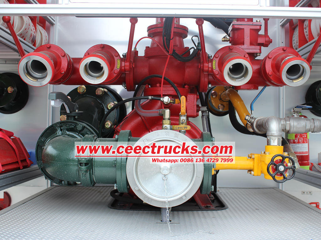 Fire pump for ISUZU firefighting trucks