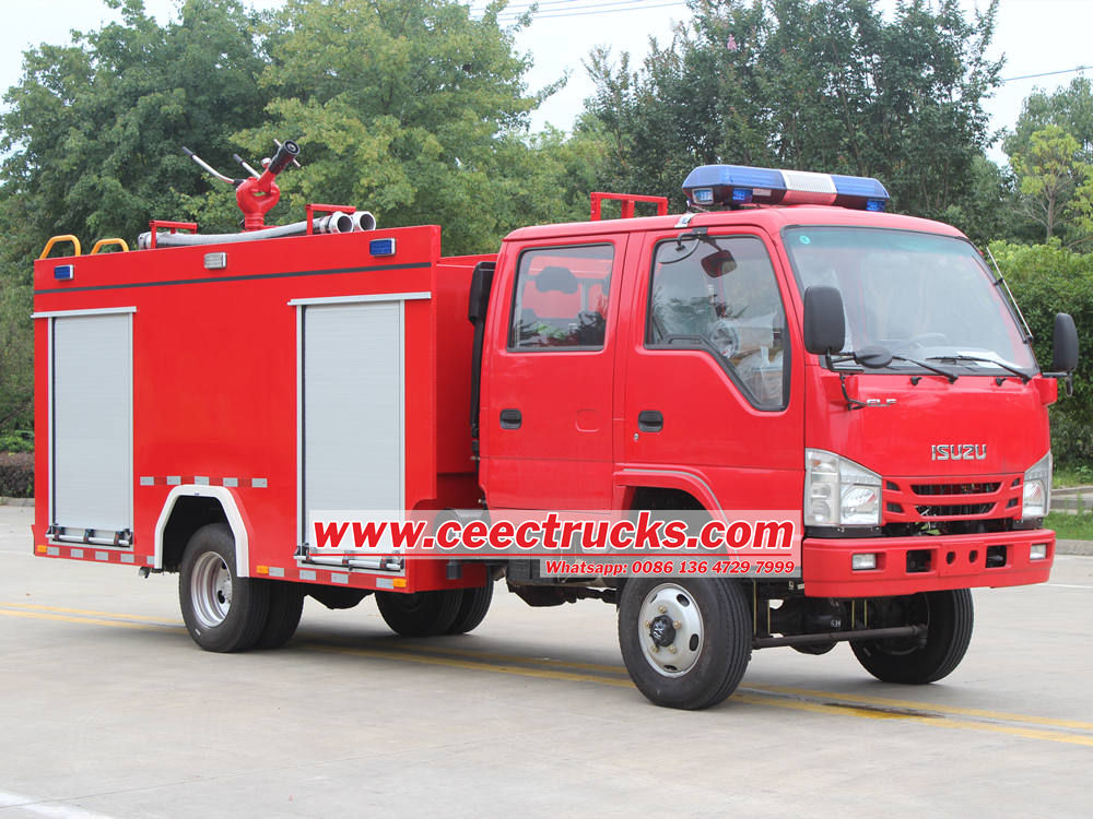 Isuzu fire tender
