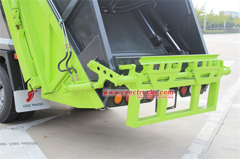 ISUZU NKR garbage rear loader truck