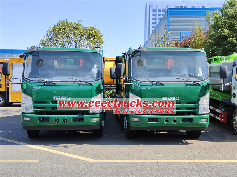 ISUZU refuse compactor truck for sale
