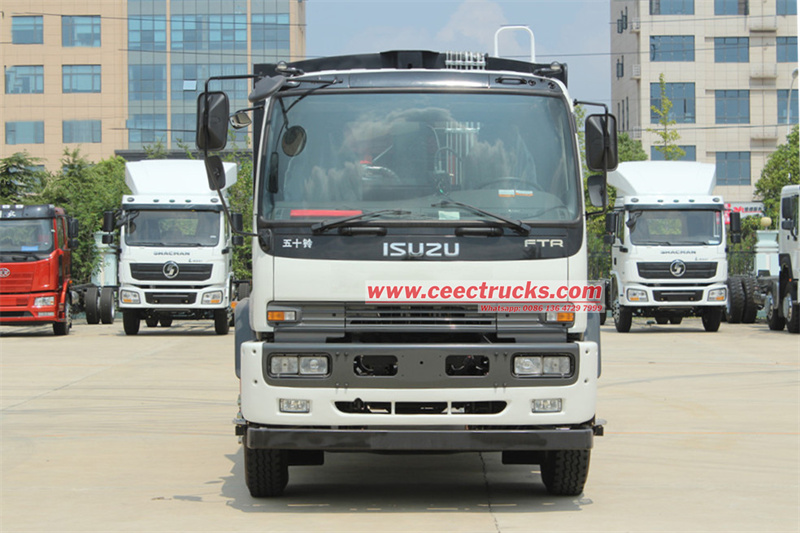 ISUZU FTR garbage compactor truck