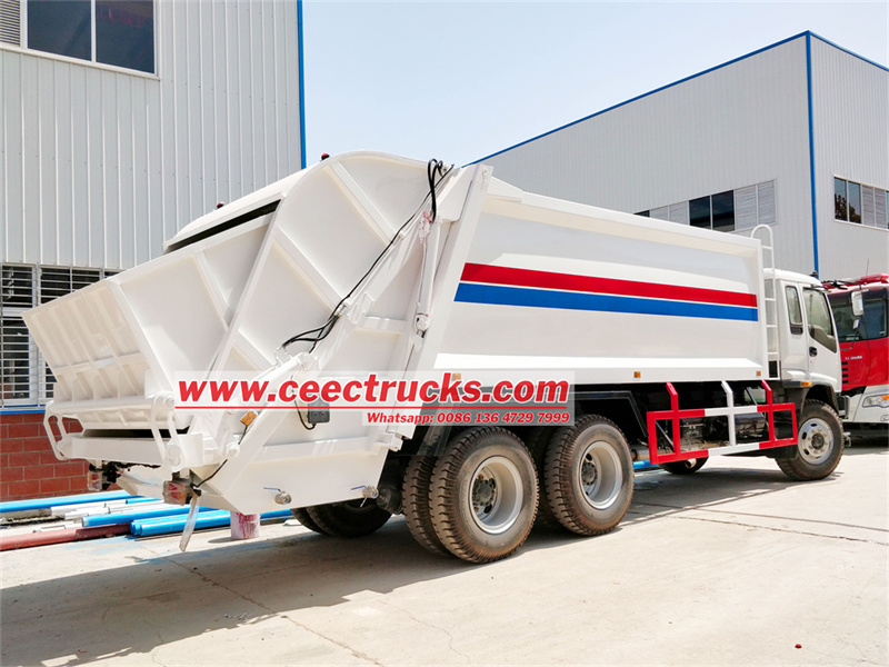 Isuzu 300 Hp engine waste compactor vehicle Isuzu 300 Hp engine waste compactor vehicle