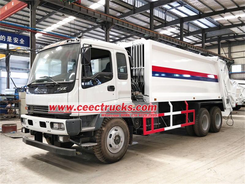 ISUZU FVZ 20CBM garbage compactor truck ISUZU FVZ 20CBM garbage compactor truck