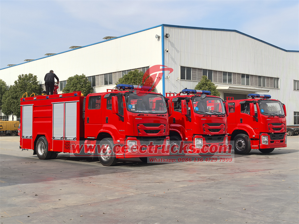 Isuzu 205HP fire engine